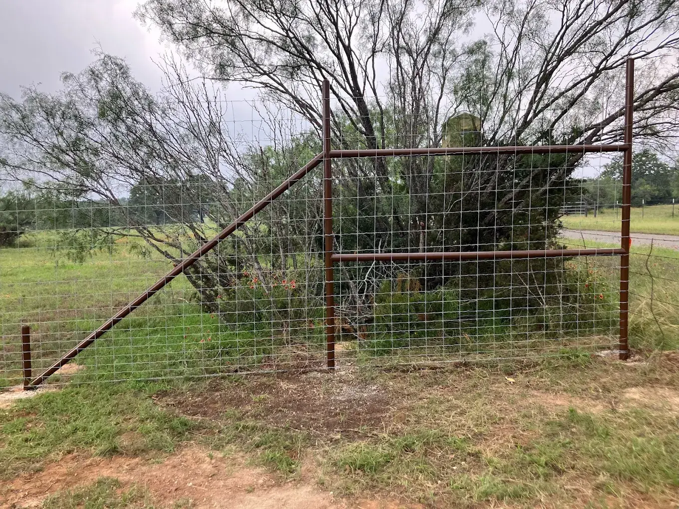 Welded metal fencing by VP Welding in Burnet TX